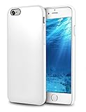 iPhone 6s Case, LoHi iPhone 6 Case Lightweight Slim Snug Fit Bumper Case [Scratch-free] Anti-slip Microfiber Back Cover [Shock Absorption] Matte Case for Apple iPhone 6 6s 4.7 Inch - White