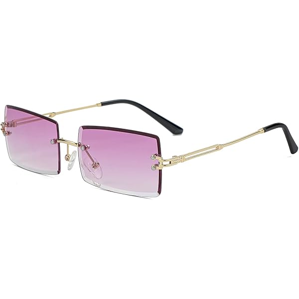 Fun Costumes Purple Fade Round Hippie Glasses | Groovy Retro  display picture 3