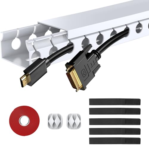 ENONCI Updated White Cable Raceway Kit