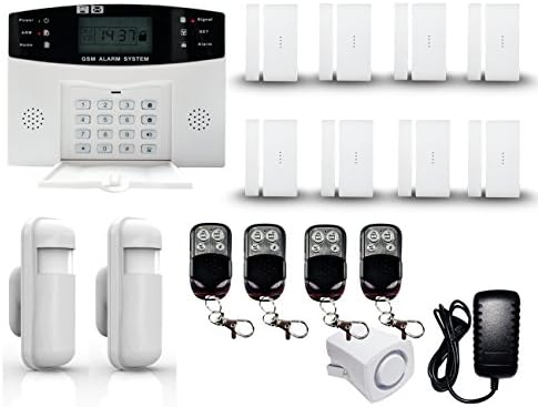 D1D9 Alarm System Wireless Scare Burglar Away DIY Auto Dialer for Home Security