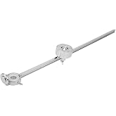 Cutting Torch Circle Cutter, Torch Compass Roller Guide Stainless Steel Oxygen Welding Cutting Tool Accessories with Scale Ruler Fit for G01-100