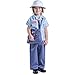 Dress Up America Mail Carrier Costume Set - Size Medium (8-10)