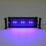 Deckey White+ Blue Aquarium Fish Tank LED Light Universal Extendable Bracket LED Fish Lamp