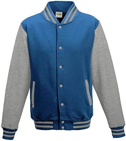 Just Hoods Varsity Jacket Unisex College Jacket