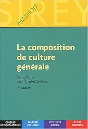 La  composition de culture générale