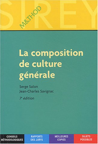 La  composition de culture générale