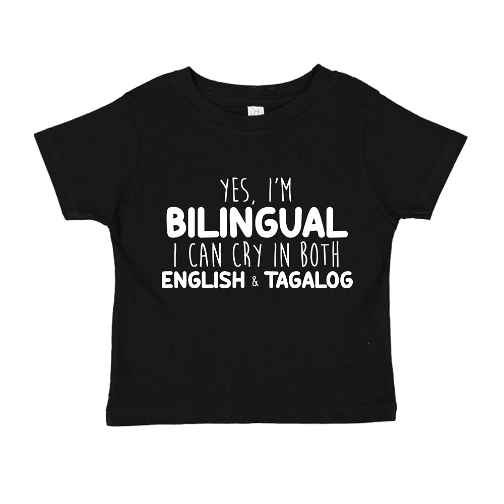 I Can Cry in English and Tagalog Filipino Toddler