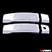 A-PADS 2 Chrome Door Handle Covers for Nissan ARMADA & TITAN 2004-2014 - WITHOUT Passenger Keyhole