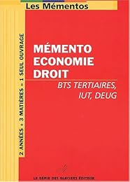 Mémento eco-droit pour BTS tertiaires