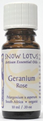Snow Lotus Geranium Rose Essential Oil Organic 10ml