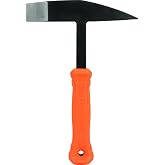 Klein Tools H80612 Welding Chipping Hammer, 10-Ounce | 7-Inch Long Steel Head Slag Hammer with Shock Reduction Heat-Resistant Nylon Grip Handle