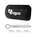 egoz Easy to Carry Blue Warm Adult Sleeping Bag Outdoor Sports Camping Hiking with Carry Bag (Black)