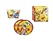 Winnie the Pooh Birthday Party Supplies Set Plates Napkins Cups Kit for 16