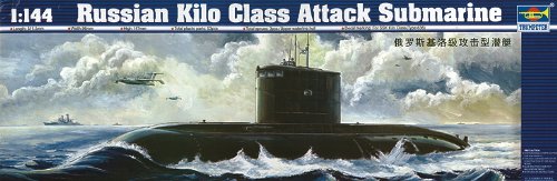 Trumpeter Soviet Kilo Class Type 636 Attack Submarine (1/144 Scale)