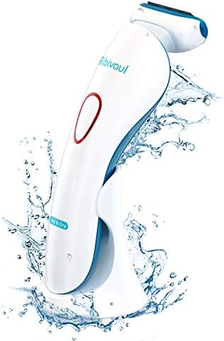 スポンサー プロダクト Ribivaul レディースシェーバー 電気シェーバー 女性 顔剃り 産毛 ムダ毛処理 脇 腕 ビキニライン ボディトリマー 足 Ledライト付き 全身適用 Br N970 泡そり 背中 爆売り 乾湿両用 Ipx7防水 Usb充電式 男女兼用