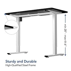 FLEXISPOT EC1 Electric Standing Desk Whole Piece 48