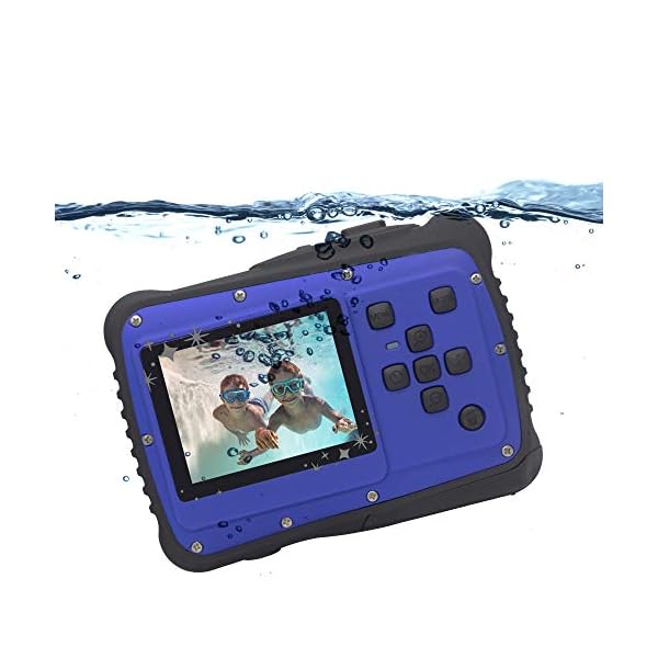 Kinder Digitalkamera, Vmotal GDC5262 wasserdichte Kamera für Kinder mit 2-Zoll-TFT-LCD-Bildschirm, 8MP wasserdichte…