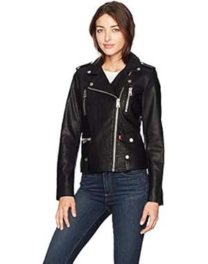 Women's Contemporary Asymmetrical Motorcycle Jacket