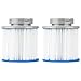 Clear Choice Pool Spa Filter 4.38 Dia x 4.13 in Cartridge Replacement for M-SPA B03008 Baleen AK-B0300874, [2-Pack]