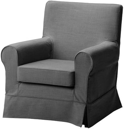Ikea Ektorp Jennylund Armchair Cover Svanby Grey Amazon Co Uk Kitchen Home