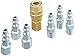 Milton S-212 1/4" NPT M Style Coupler and Plug Kit - 7 Piece primary