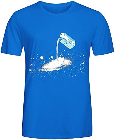 The Milky Way Tee Shirts For Men Blue