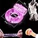 Waterproof Sex Toys Adult Men Vibration Collars Delay Premature Ejaculation Lock Fine Butterfly Cock Penis Ring, Pink