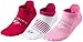High Performance No Show Women Running Socks No Blisters Dry Feet Ultra Breathability (Pink 3 Pack, s/m)