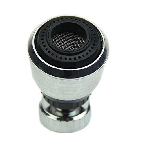 360 Rotate Swivel Faucet Nozzle Water Saving Tap Aerator Diffuser Faucet Nozzle Filter Adapter Diffuser Kitchen Accessories by Staron (A)