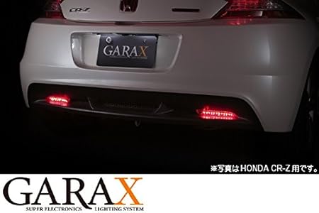Amazon Garax ホンダ汎用 フィット ジェイド Ledリフレクター レッド H A Ref R S ブレーキ テールランプ 車 バイク