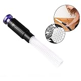 ELANNKCleaning Tool universal Vacuum Attachment Cleaner Dust Dirt/As Seen On TV for Cleaning Tools for Vents/Keyboards/Drawers/Car/Tools/Crafts/Jewelry/Plants