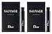 Dior Sauvage Sample-Vials for Men, 0.03 ounce EDT - Lot of 2