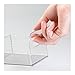 InterDesign Clarity Cosmetic Organizer Tote for Vanity or Medicine Cabinet – Perfect Storage for Makeup or Cosmetics, Large