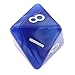 Jili Online 10pcs 8 Sided Dice D8 Polyhedral Dice for Dungeons and Dragons Roley playing Games Dice Gift Blue
