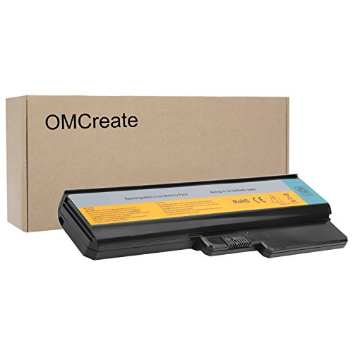 OMCreate Laptop Battery for Lenovo G550 G450 N500 G530,P/N L08S6Y02 42T4729 42T4730 L08L6C02 L08S6C02 - 12 Months Warranty