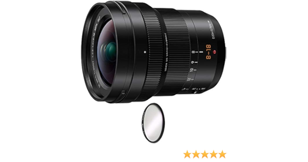 Amazon Com Panasonic Leica Dg Vario Elmarit 8 18mm F 2 8 4 Asph Lens Uv Protective Filter Combo Camera Photo