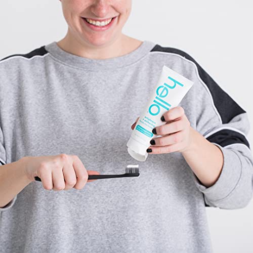 Hello Antiplaque Whitening Toothpaste, Fluoride Free Toothpaste for