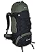 HBAG Discovery 80L 5400ci Internal Frame Camping Hiking Backpack (Dark Green)