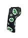 Shamrock Clover Replacement Putter HeadCover - by Parsaver - Lucky Four Leaf Covers Compatible with Scotty Cameron Odyssey Taylormade Titleist Ping and Mizuno Putters