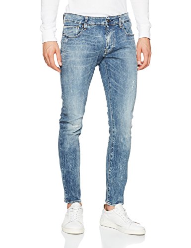 G-star raw men s 3301 deconstructed skinny, light vinta…