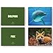 50 Animal Flash Cards - Realistic Photo Cards - Fun Vocabulary Builder for Autisim, Speech Therapy, ESL, Occupational Therapy - Montessori Educational Games for Preschool Kids Learning Activity