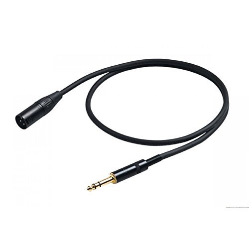 Proel chl230lu1 Unrated - Audio Cables (6.35mm, XLR (3-Pin), Male, Feminine, Right, Right)
