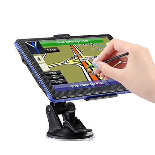 GPS Navigation for Car, Prymax 7 Inch GPS Navigator Touchscreen Car GPS Navigation System with 8GB Memory, Lifetime Map Update, Driving Alarm, Voice Steering
