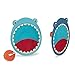 B. toys – Catch & Toss Game – Critter Catchers: Finley the Shark – 2 Shark Paddles & Fabric Ball – Active Toys for Kids – Outdoor Play Set – 3+ Years