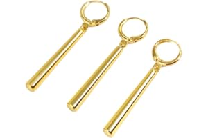 SONGCHANGJEWELRY Gold Earrings Clip On - Anime Costume Cosplay Earrings - Figure Earrings For Anime Lovers