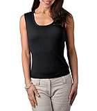Wool Overs Women's Silk & Cotton Sleeveless Shell Top