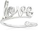 Alex and Ani Ring Wrap Love Sterling Silver Stackable Ring, Size 5-7