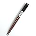 Iuhan 2 Pairs Handmade Japanese Natural Chestnut Wood Chopsticks Set Value Gift