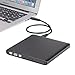 USB 3.0 External CD DVD Drive RW ROM Burner Writer Reader Superdrive for Laptop, Apple Macbook Pro Air iMAC, PC, Desktop - KINDEN