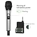 Fifine 20 Channel UHF Handheld Wireless Microphone For Church, Home Karaoke, Business Meetings. Easy To Set Up.(K035)